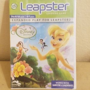 New Sealed Leapster Disney Fairies Learning Game